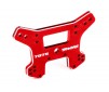 Shock tower, front, 7075-T6 aluminum (red-anodized) (fits Sledge)