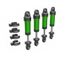 Shocks, GTM, 6061-T6 aluminum (green-anodized) (fully assembled w/o s