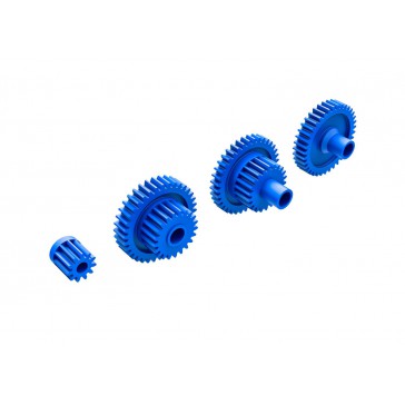 Gear set, transmission, speed (9.7:1 reduction ratio)/ pinion gear, 1