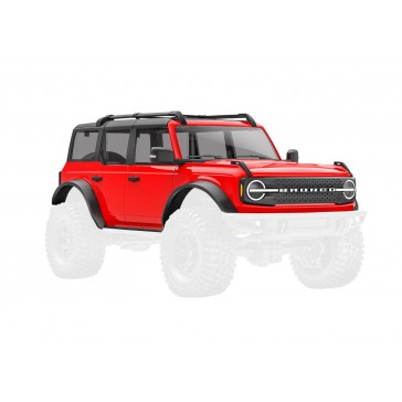 Body, Ford Bronco (2021), complete, red (includes grille, side mirror