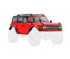 Body, Ford Bronco (2021), complete, red (includes grille, side mirror