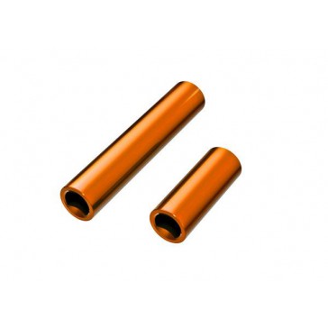 Driveshafts, center, female, 6061-T6 aluminum (orange-anodized) (fron