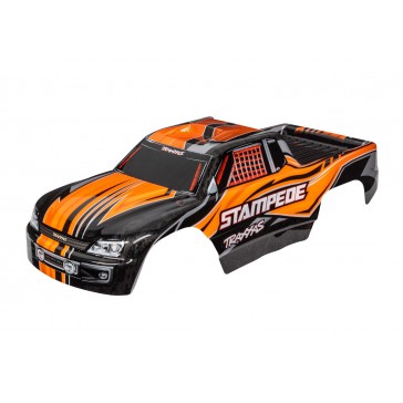 Body, Stampede (also fits Stampede VXL), orange (painted, decals appl