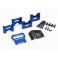 Mount, center differential carrier, 6061-T6 aluminum (blue-anodized)