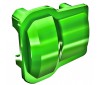 Axle cover, 6061-T6 aluminum (green-anodized) (2)/ 1.6x12mm BCS (with