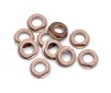 Flanged Metal Bushing 6X10X3Mm (10 Pcs)