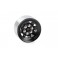 DISC.. Stamped Steel 0.7 Stock Beadlock Wheels (Black)