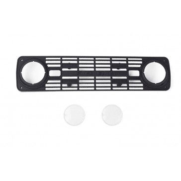 Front Grille and Lenses for Axial SCX10 III Early Ford Bronco (Black)