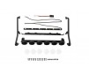 Roof Light Bar with LED Lights for Vanquish VS4-10 Phoenix