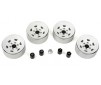 Stamped Steel 1.7 Beadlock SR5 Wheels (White/Black)