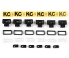 KC HiLiTES Rectangle Lights with Covers