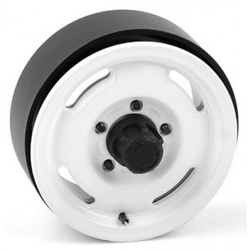 Apio 1.55 Beadlock Wheels (White)