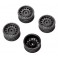 1.0 Method MR307 Hole Wheels (4pcs): SCX24