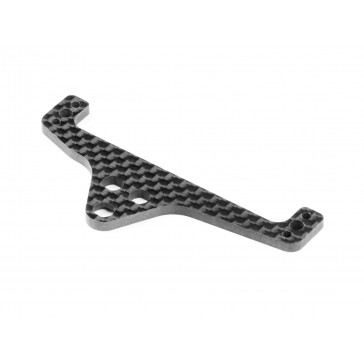 X12'23 GRAPHITE REAR POD UPPER PLATE 2.5MM