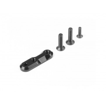 X1 ALU BODY POST PLATE - BLACK