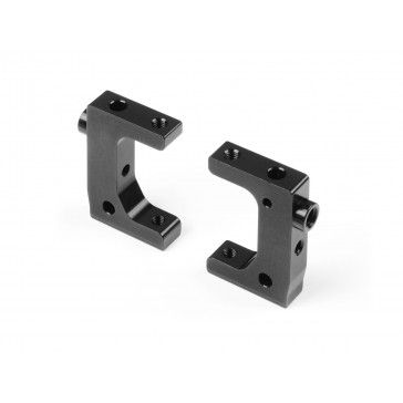 ALU RADIO PLATE MOUNT - BLACK - SWISS 7075 T6 (2)