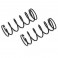 13MM FRONT SHO CK SPRINGS WHITE 4.4LB/IN, L54