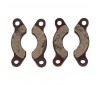 RC8B4 BRAKE PAD SET