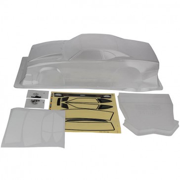 DR10 PRO REAKT LUCAS OIL DRAG BODYSHELL CLEAR