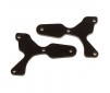 RC8B4 FT FRONT LOWER SUSP. ARM INSERTS G10