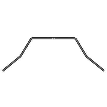 ANTI-ROLL BAR FOR BALL-BEARINGS - REAR 1.8 MM