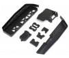 Battery Tray, Center Diff & Servo Mount: 8XE 2.0