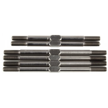 FT TITANIUM TURNBUCKLE SET RC10T6.2 3.5MM