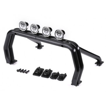 Roll bar (black)/ mounts (front (2), rear (left & right))/ 2.6x12mm B