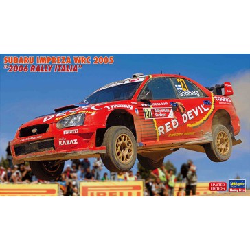 1/24 SUBARU IMPREZA WRC2005 2006 RALLY ITALIA 20614 (3/23) *