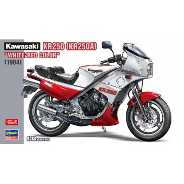 1/12 KAWASAKI KR250 WHITE/RED 21745