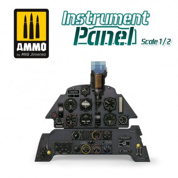 1/2 INSTRUMENT PANEL - MESSERSCHMITT BF 109E-3