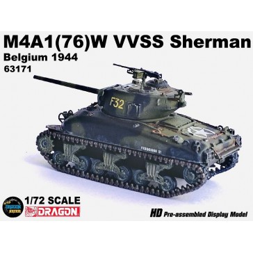 1/72 M4A1 (76)W VVSS SHERMAN BELGIUM 1944