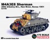 1/72 M4A3E8 SHERMAN TIGER FACE 25TH INFA KOREA 1951