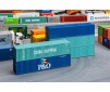 1/87 40' CONTAINER SET 5 STUKS (6/23) *