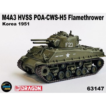 1/72 M4A3 HVSS POA-CWS-H5 FLAMETHROWER KOREA 1951