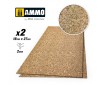 AMMO CREATE CORK MEDIUM GRAIN 2MM 2X