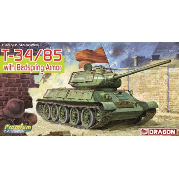 1/35 T-34/85 W/BEDSPRING ARMOR