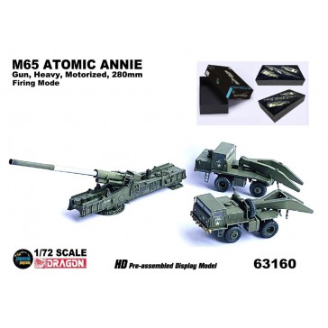 1/72 M65 ATOMIC ANNIE GUN HEAVY MOTORIZED 280MM FM