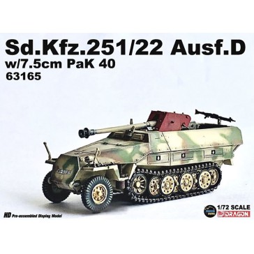 1/72 SD.KFZ.251/22 AUSF.D W/7.5CM PAK 40