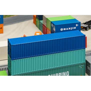 1/87 40' CONTAINER BLAUW (5/23) *