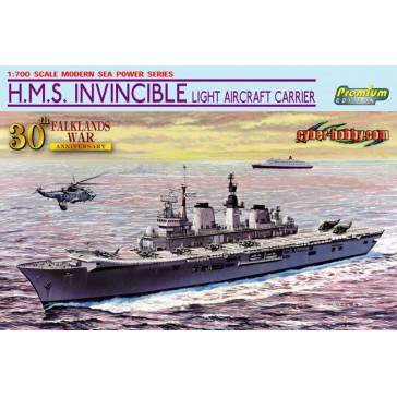 1/700 H.M.S. INVINCIBLE LIGHT AIRCRAFT CARRIER