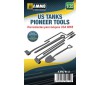 1/35 US WWII TANK PIONEER TOOLS