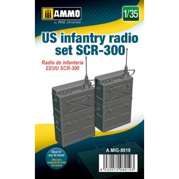 1/35 US INFANTRY RADIO SET SCR-300