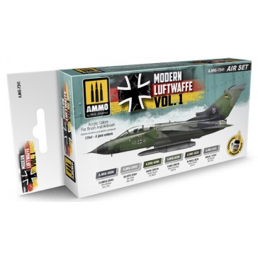 MODERN LUFTWAFFE VOL 1 SET 6 JARS 17 ML