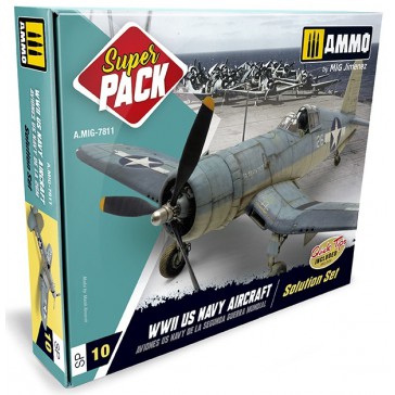 SUPER PACK WWII US NAVY AIRCRAFT SOLUTION SET