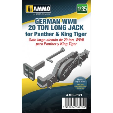 1/35 GERMAN WWII 20 TON LONG JACK PANTHER TIGER