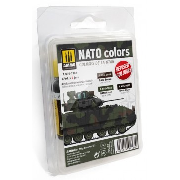 NATO COLORS SET 3 JARS 17 ML