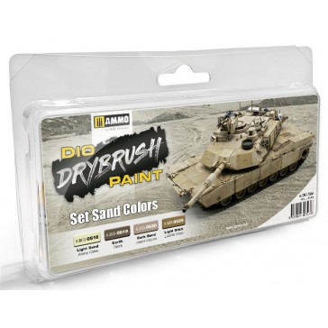 DRYBRUSH SET SAND COLORS 4 JARS (3/23) *