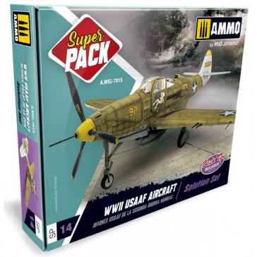 SUPER PACK WWII USAAF AIRCRAFT SOLUTION SET