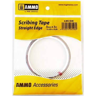 SCRIBING TAPE STRAIGHT EDGE 5MM X 3M